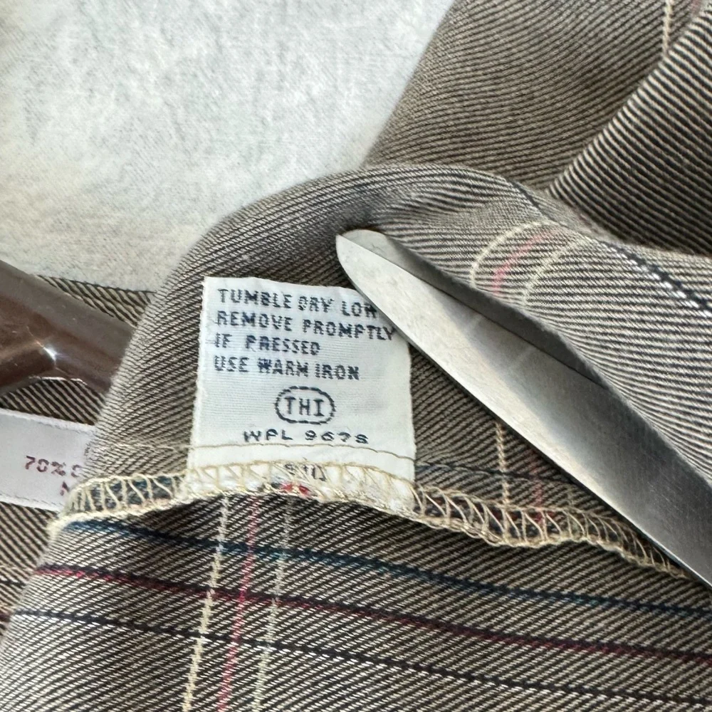 Vintage Men's Arrow Dover Chevella Plaid Shirt - Picture 7 of 7